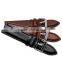 2015 hot fashion cowhide leather watch strap 17|18|20mm watch strap leather