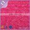 2014 New design 100% polyester fabric rose chiffon lace fabric