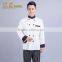 2015 Double -breasted White Kitchen Cooking Clothes