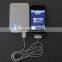 professional double usb soalr mobile power bank for wholesale CE FCC ROHS