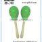 Hand Painted Wooden Maracas Toy