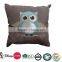 cushion owl/owl cushion/Unique owl pillow cover for sale