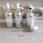 sub-bottling UV electroplating silver glass bottle 50ml for essential oil with ribbed cap                        
                                                                                Supplier's Choice