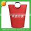 Waterproof Foldable Laundry Hamper with Double Round Rings