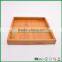 FB1-3083 hot sales square bamboo serving trays gongfu tea tray                        
                                                Quality Choice