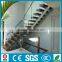 modular mono stringer indoor modern metal wood stairs design