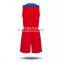 new style custom made wholesale red basketball wear
