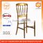 Use imported raw material PC Resin wedding Napoleon Chair 3