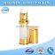 Cosmetic Vacuum Flask Pump Bottle Gold Cap for Perfume Essence Lotion