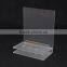 Frosted Acrylique 4 Bottles Lipbalm Display Rack Printing Picture Frame