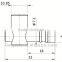 Aluminum profile connector, zinc plated profile connector, aluminum profile connector