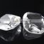 Cushion cut absolute white crystal stone,rock crystal stone square shape glass stone loose crystal stone                        
                                                                                Supplier's Choice