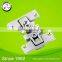 At logistic center zinc alloy nickel plated concealed flap hinge