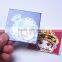 square shape metal tin fridge magnet, metal photo magnet.