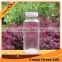 Clear Square Shape 250ml Glass Bottle For Juice