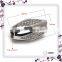 Designer stainless steel clasp with jewelery for rope bracelet in good quality