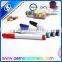 Promotional custom good quality refillable whiteboard markers with mini eraser btush