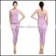 new fashion fitness yoga clothing and yoga pants low price in wholesale with yoga clothes made in china