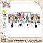 New Arrived Custom Color Iron Plaque Baseball Disposable Wall Hooks
