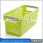 pp wholesale livingroom storage handle plastic food basket