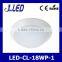 mini home ac110-240V led ceiling fan lights 18watts