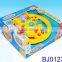 Battery operated baby toy BO musical light up yellow duck toy