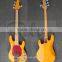 Weifang Rebon Fretless Neck Through Body Electric Bass Guitar