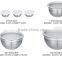 China wholesale 4pcs 304 stainless steel Non-skid Mixing Bowl set With Lid