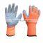 10Gauge Acrylic Knitting Crinkle Latex Winter Working Gloves
