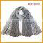 ladies polyester scarf,stripe scarf