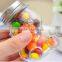 80ml bear glass spice storage bottle,candy jars