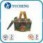 tin chocolate box/tin cookie box with handle