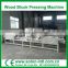 Hydraulic type Wood briquette sawdust block making machine for pallet feet