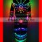 Full color RGB mini led lights for clothing,lighting stage performance clothing,light up adult costumes