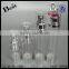15/30/50/60ml airless plastic clear bottle cosmetic personal care use lotion cream pump