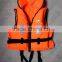 PFD/Life jacket Yellow color front zipper PFD jacket