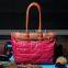 2015 Wholesale black quilted tote bag