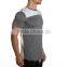 Mens blank fitted t shirts round bottom t shirt bulk wholesale t-shirts