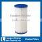10 inch 20 um pleated polyester filter cartridge for swing pool and spa filtration