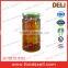 Honey Syrup/honey mix/blend syrup with comb packed in 80/453g glass bottle for Yemen/Middle East Market