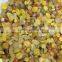 7~9mm Polished Colorful Bright Yellow Agate Tumbled Stones