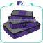 Zippered 3 pieces polyester packing cubes travel organizer