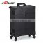 Sunrise Black Lighting Glitter Make up Case with Drawers Functional Cosmetic Case