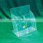 Clear A5 brochure display/literature stand