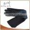 Women Car Driving Leather Half Finger Long Gloves