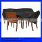 Home Garden rectangular Table cover and chairs