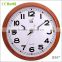 16 inch classic wooden wall clock arabic number(16W05LR-02)