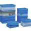 Stackable and Foldable Plastic Containers