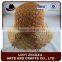High quality cowboy sombrero bucket shape straw boater hat