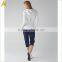 wholesale polyester material capril pants custom yoga pants